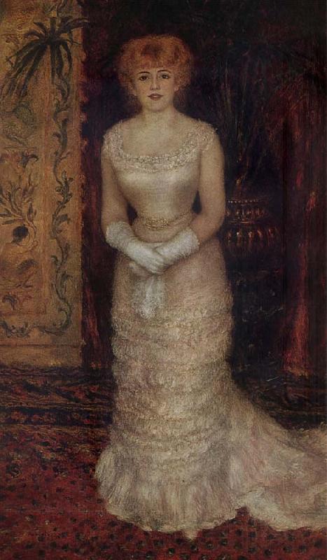 Pierre-Auguste Renoir Portrait of the Actress Jeanne Samary France oil painting art